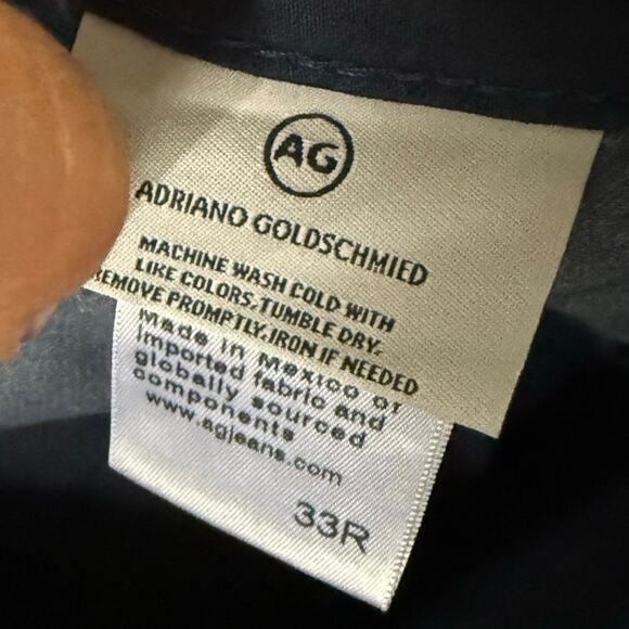 AG Adriano Goldschmeid Shorts Men’s 33R The Griffin Blue - Picture 5 of 7